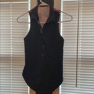 Lululemon Black Sleeveless Women's Golf Top